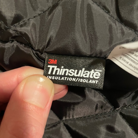 J.Crew Factory Wool Coat with Thinsulate Black Medium NWT - Picture 6 of 6